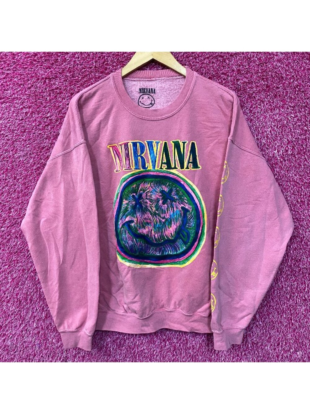 Nirvana Nevermind Grunge Crewneck size XL
